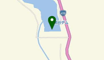黒谷ダムの地図画像