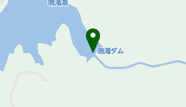 鳴滝ダムの地図画像
