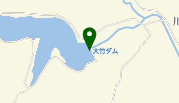 大竹ダムの地図画像