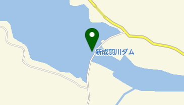 新成羽川ダムの地図画像