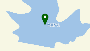 土用ダムの地図画像
