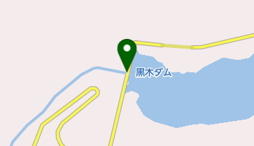 黒木ダムの地図画像