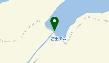 苫田ダムの地図画像