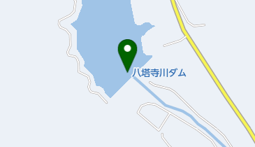八塔寺川ダムの地図画像