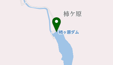 柿ヶ原ダムの地図画像