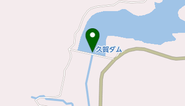 久賀ダムの地図画像