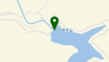 日笠ダムの地図画像