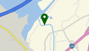 金武ダムの地図画像