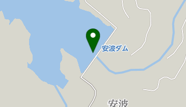 安波ダムの地図画像