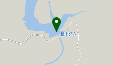 新川ダムの地図画像