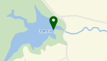 石垣ダムの地図画像