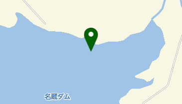 名蔵ダムの地図画像