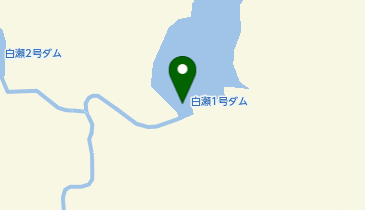 白瀬1号ダムの地図画像