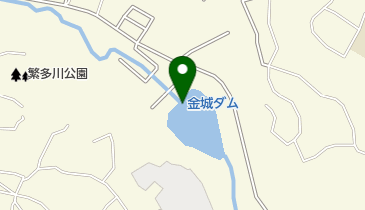 金城ダムの地図画像