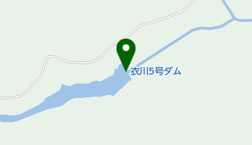 衣川5号ダム [別名] 滝ノ沢ダムの地図画像