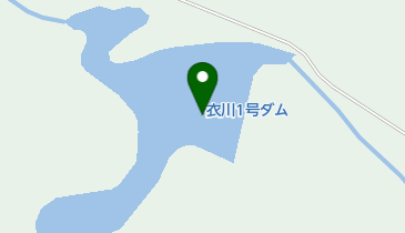 衣川1号ダム [別名] 増沢ダムの地図画像