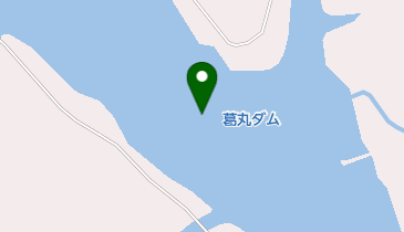 葛丸ダムの地図画像