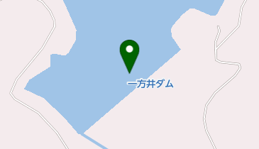 一方井ダムの地図画像