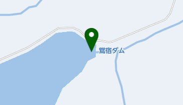 鴬宿ダムの地図画像
