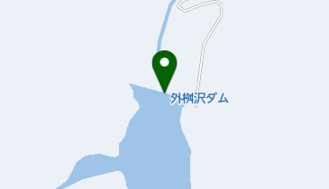外桝沢ダムの地図画像