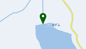 レン滝ダムの地図画像