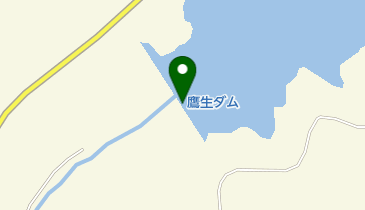 鷹生ダムの地図画像