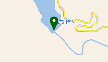 西荒川ダムの地図画像