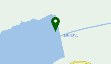 湯西川ダムの地図画像