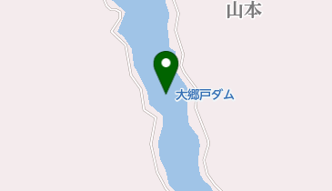 大郷戸ダムの地図画像