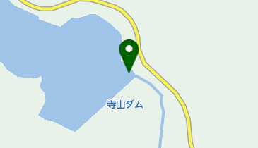 寺山ダムの地図画像