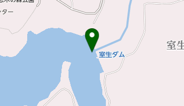 室生ダムの地図画像