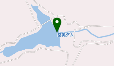 宮奥ダムの地図画像