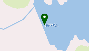 瀬戸ダムの地図画像