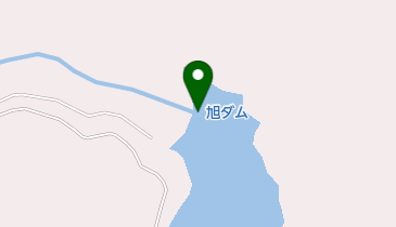 旭ダム (十津川村)の地図画像