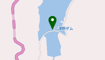 二津野ダムの地図画像