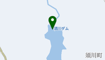 須川ダムの地図画像