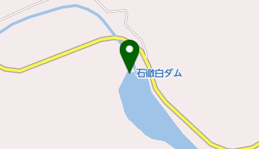 石徹白ダムの地図画像