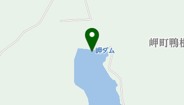 岬ダムの地図画像