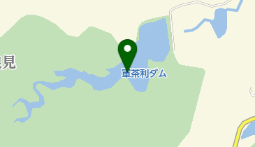 軍荼利ダムの地図画像