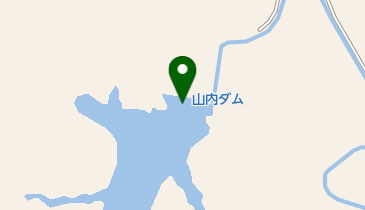 山内ダムの地図画像