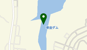 東金ダムの地図画像