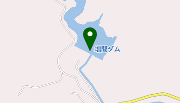 増間ダムの地図画像
