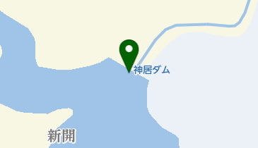 神居ダムの地図画像