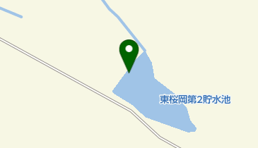 東桜岡第一ダムの地図画像