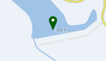 沼田ダムの地図画像