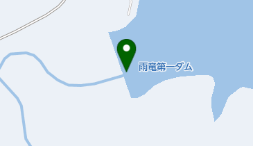 雨竜第一ダムの地図画像