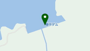 糠平ダムの地図画像