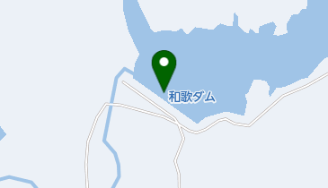 和歌ダムの地図画像