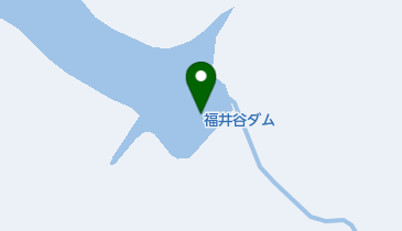福井谷川ダムの地図画像