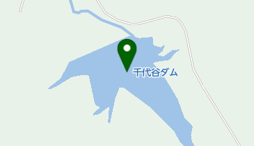 千代谷ダムの地図画像